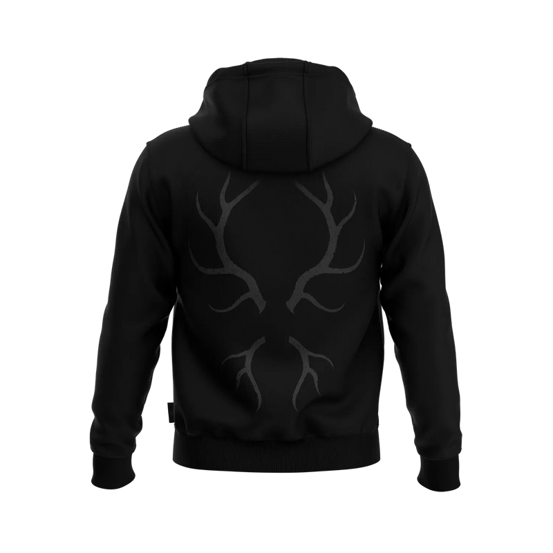 Death Howl Antlers Hoodie
