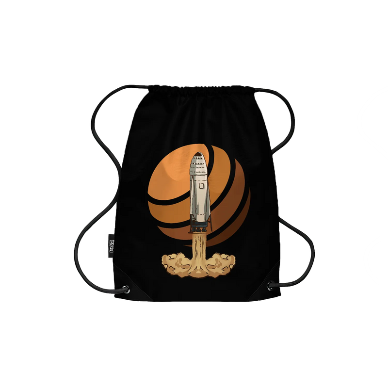 Drawstring Backpack Landing on Mars
