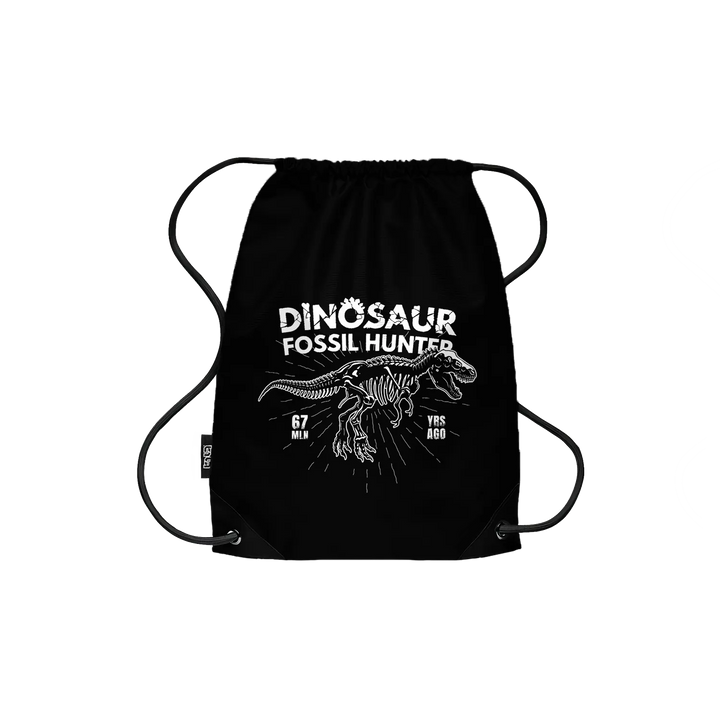 Drawstring Backpack T-Rex Fossil