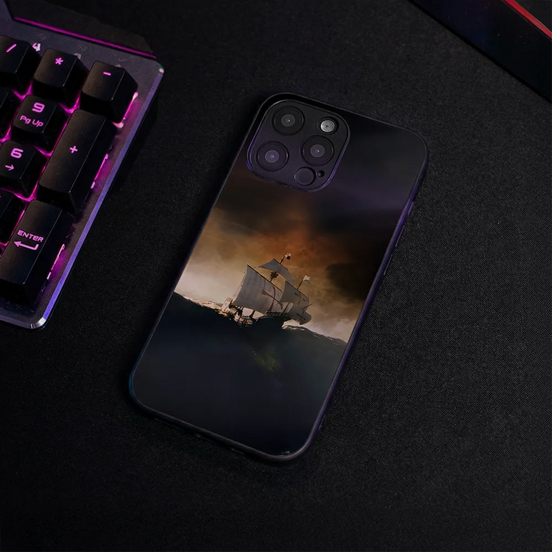 Glass Phone Case Santa Maria