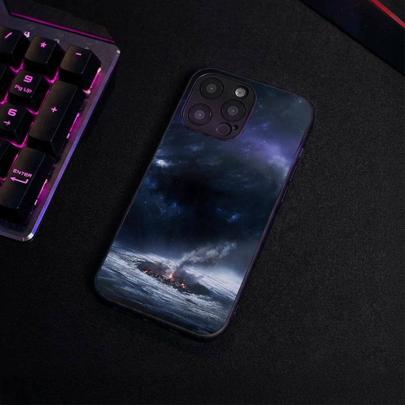 Etui szklane Incoming Snow Storm