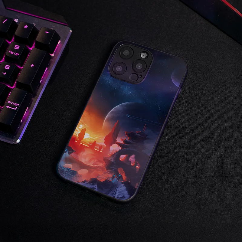 Etui szklane Alien Horizon