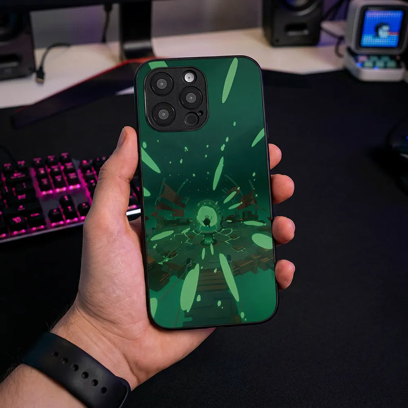 Glass Phone Case Adventure Awaits