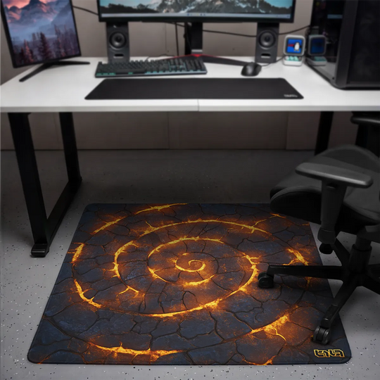 Floor Mat Fiery Vortex