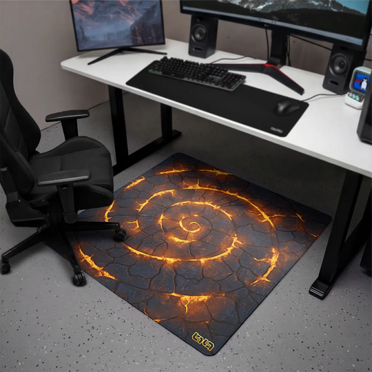 Floor Mat Fiery Vortex