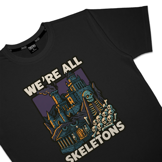 T-shirt We're All Skeletons