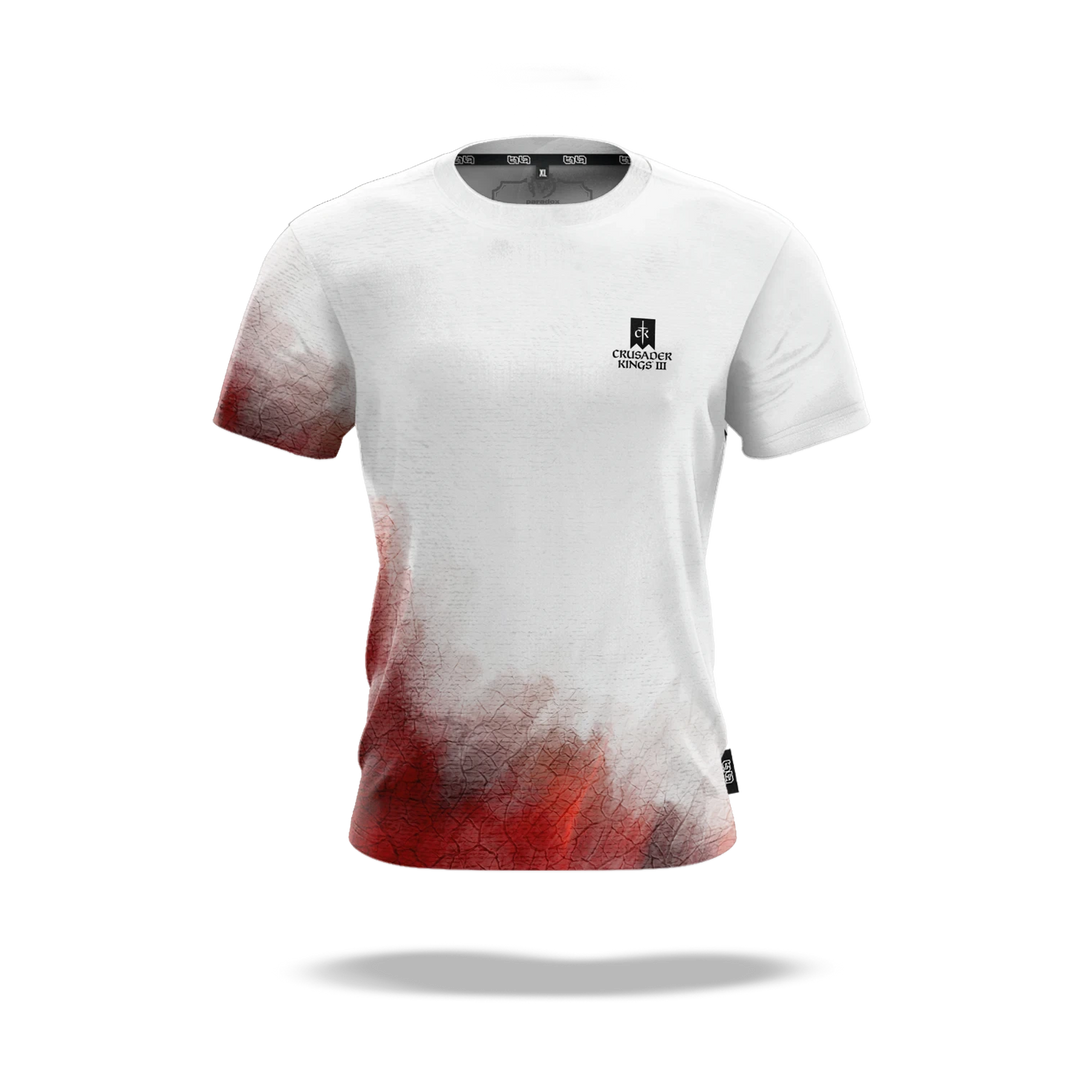 T-shirt Red & White Banner
