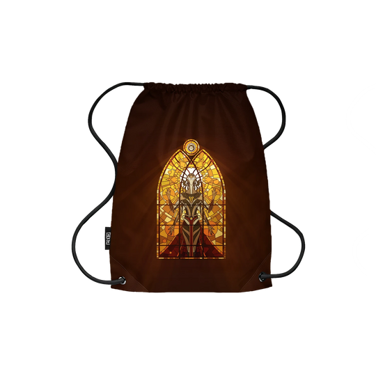 Drawstring Backpack Synth Queen Window