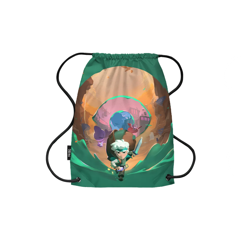Moonlighter 2 The Endless Vault Drawstring Backpack