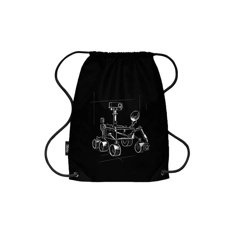 Drawstring Backpack Mars Rover