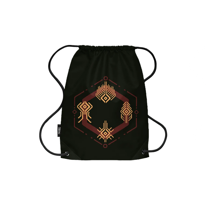 Death Howl Logo Drawstring Backpack