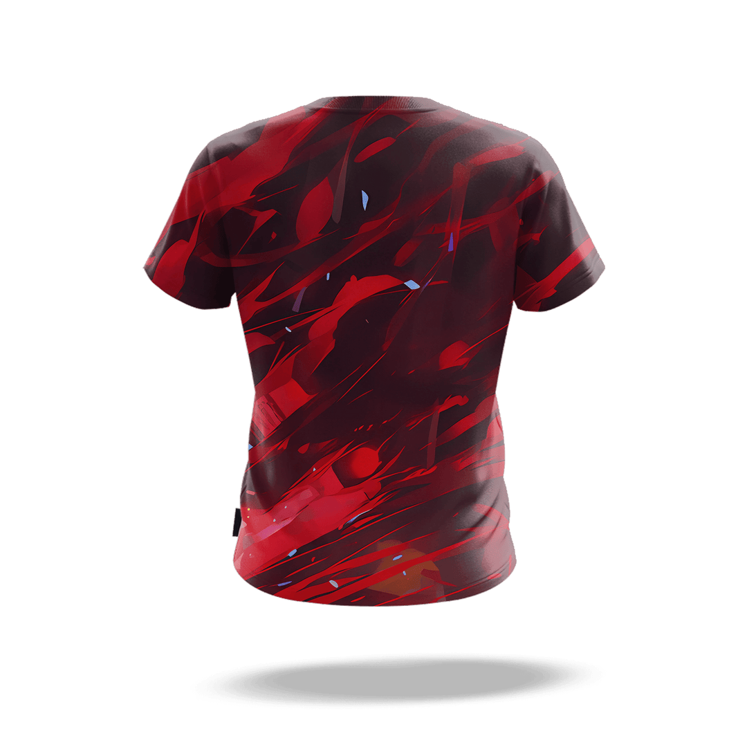 T-shirt Red Splash