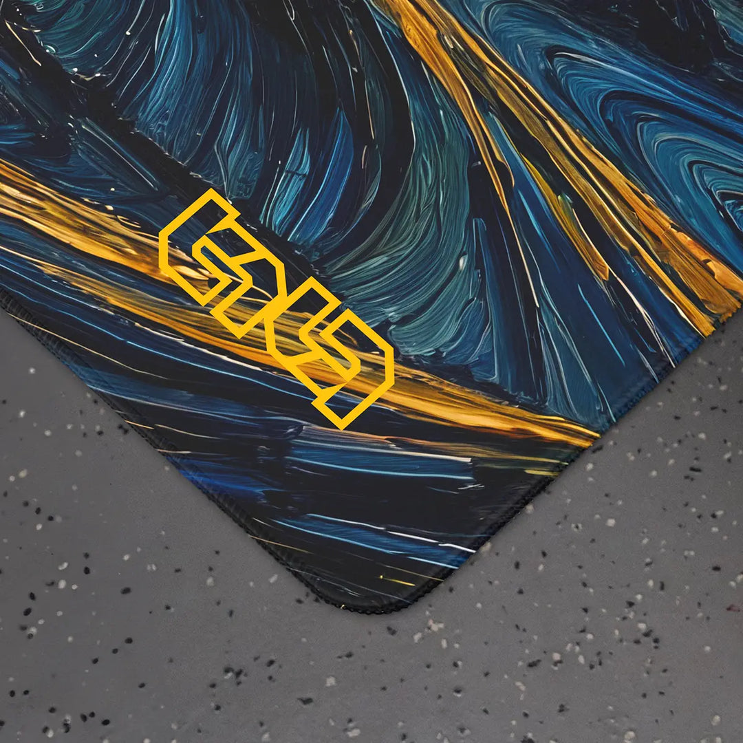Floor Mat Night Star Swirls