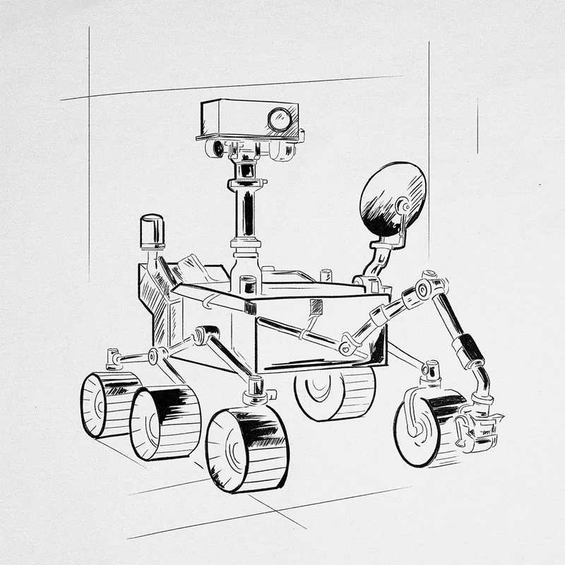 Bluza Kangurka Mars Rover