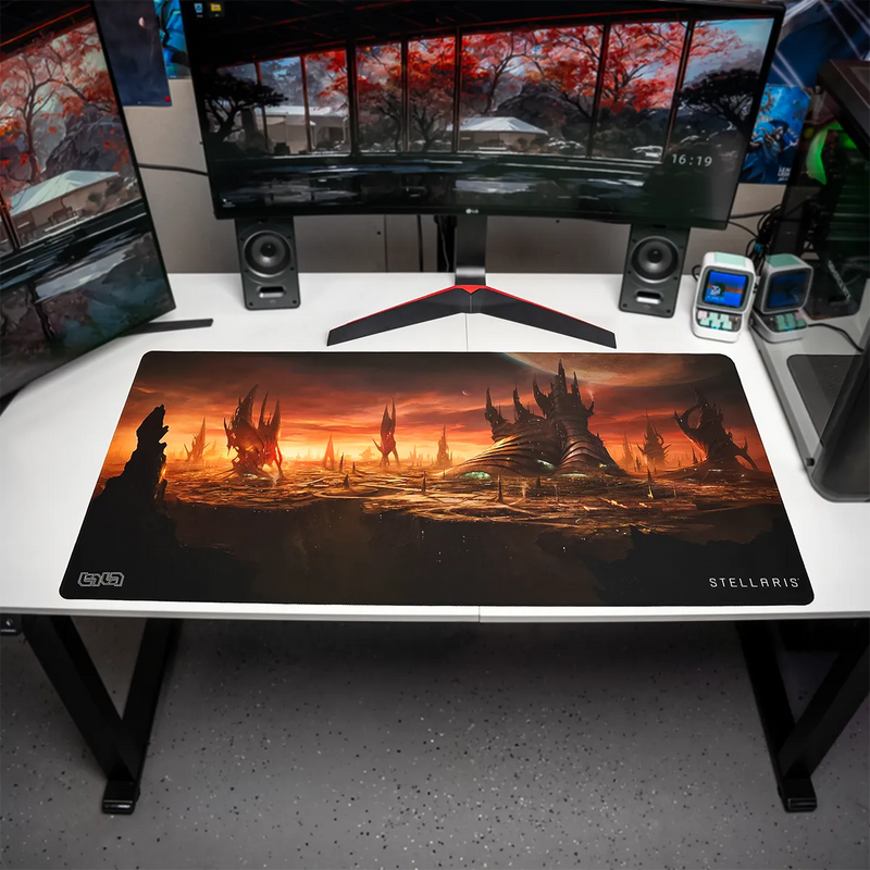 Podkładka pod Mysz Alien City by Kentaro Kanamoto