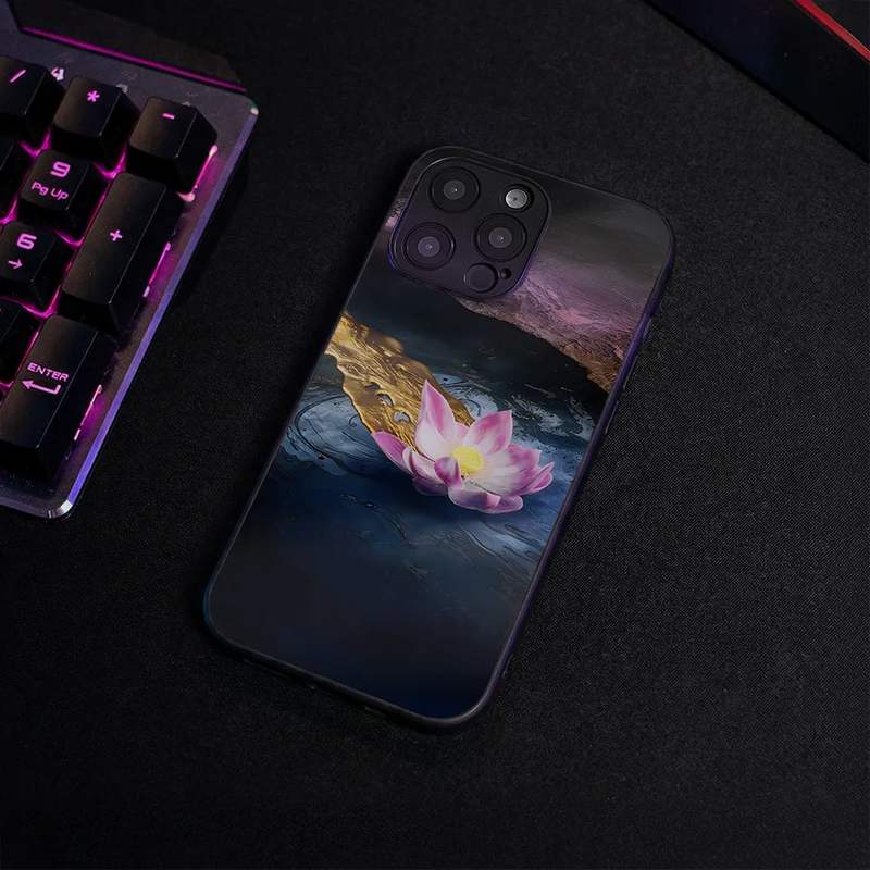 Glass Phone Case Bloom of the East