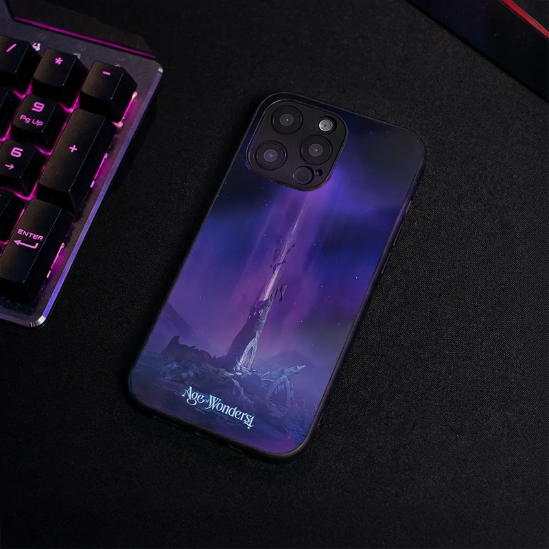 Glass Phone Case Ancient Wizard Tower