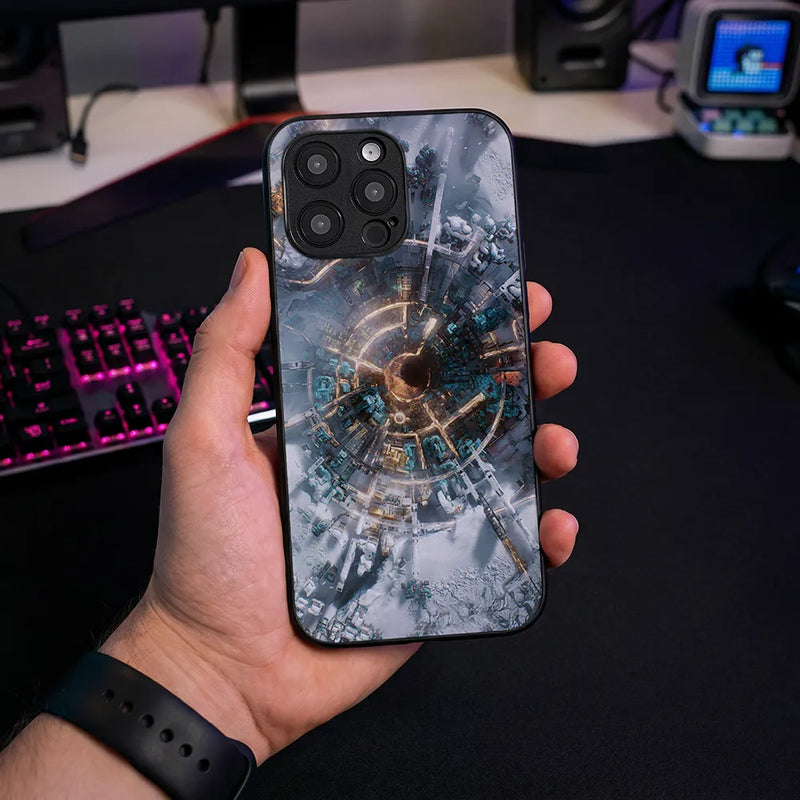 Glass Phone Case The City Core