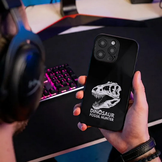Etui szklane Dino Skull Hunter