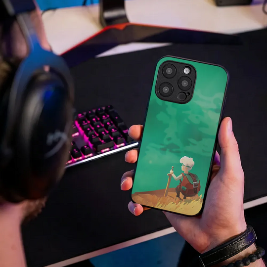 Glass Phone Case Path Of The Merchant