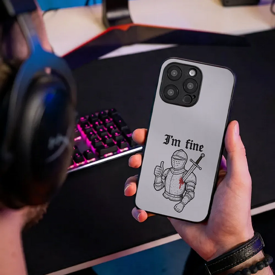 Etui szklane I'm Fine