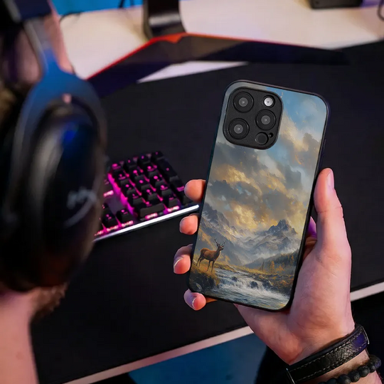 Glass Phone Case Montana Landscape