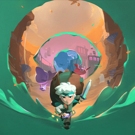Moonlighter 2 The Endless Vault Drawstring Backpack